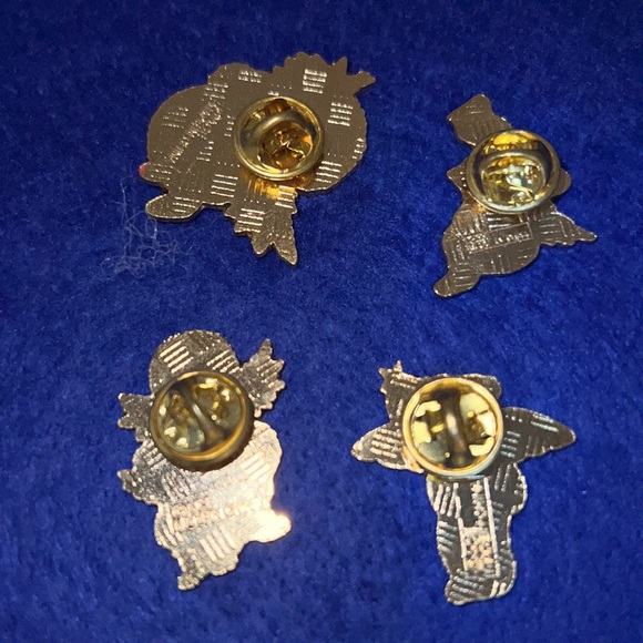 4 Alaska Angel Enamel Lapel Scatter Pins By Ace - Picture 2 of 12